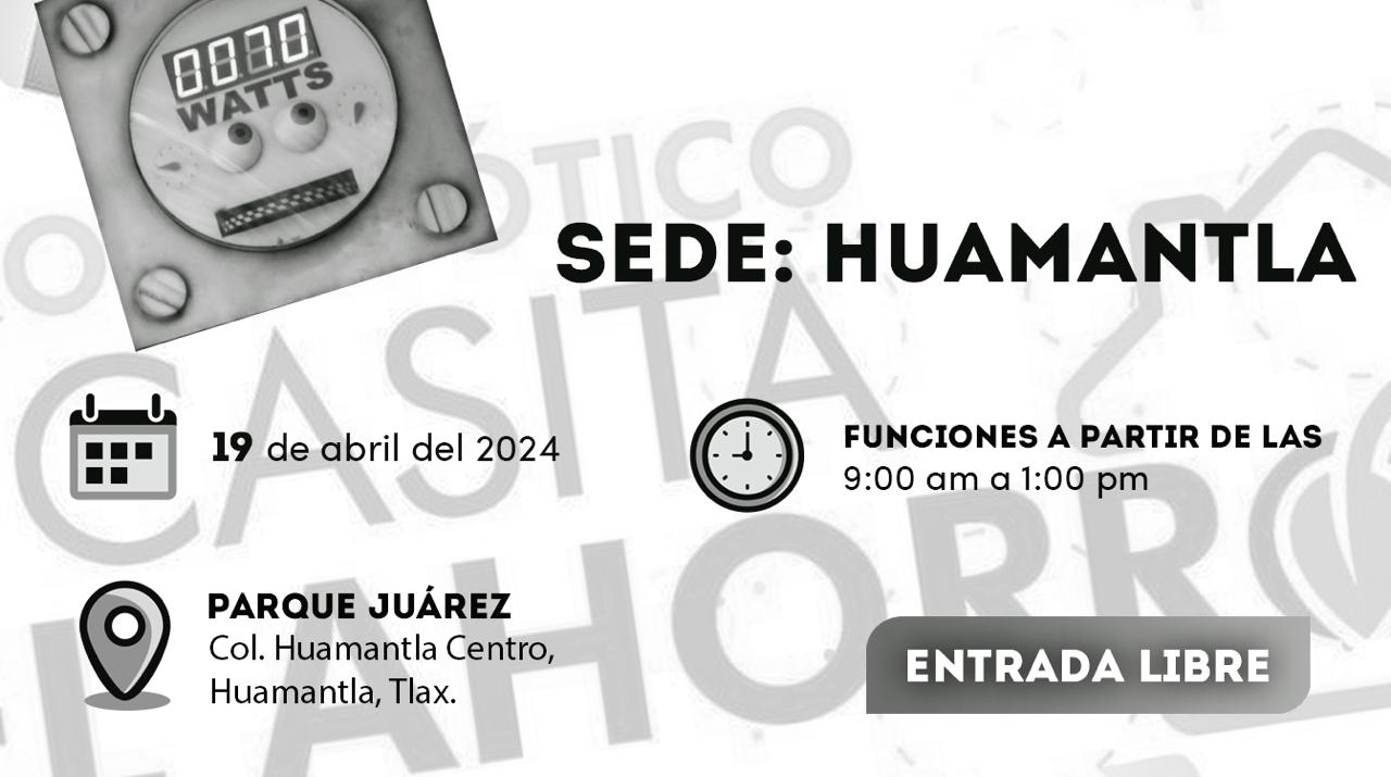 Obra: Teatro robótico ‘La Casita del Ahorro en Tlaxcala’ llega a Huamantla